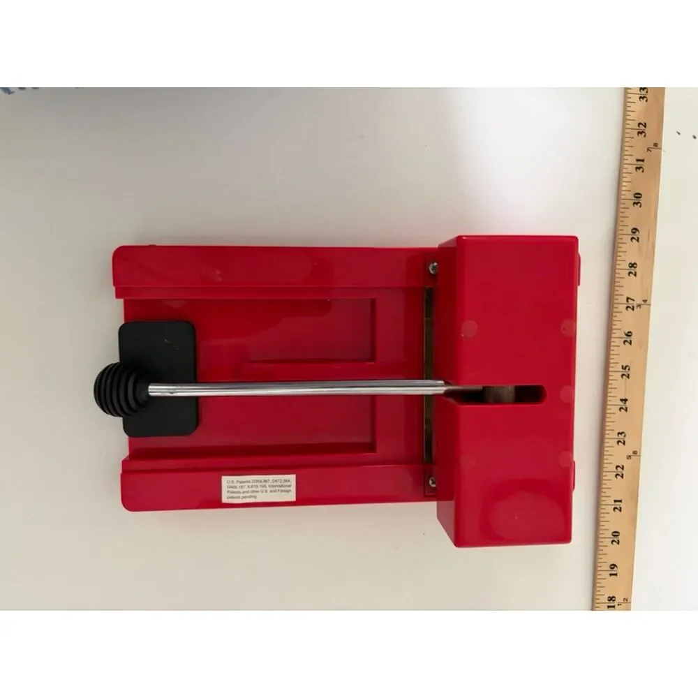 Red Sizzix original personal die cutter machine